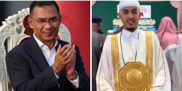 سائیکل پر دودھ بیچنے والے باپ کے بیٹے کی مکہ میں شاندار کامیابی، چند گھنٹوں میں انعامات کی بارش